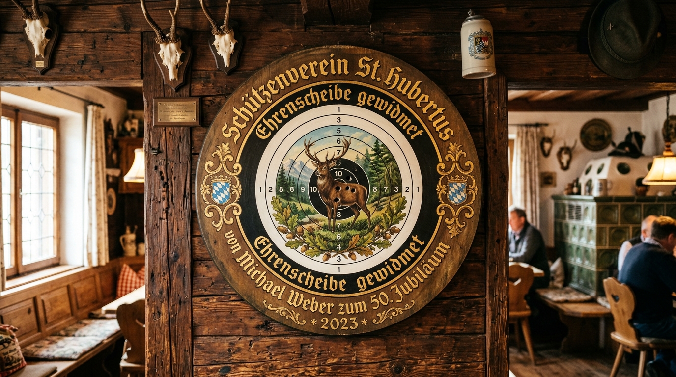Die edle Ehrenscheibe aus Massivholz, ihre Vor- & Nachteile